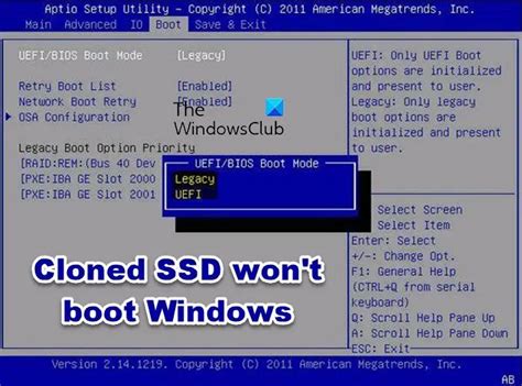 cloned ssd not booting os|make ssd bootable after cloning.